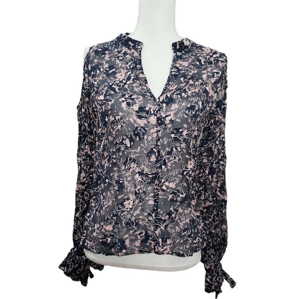 10 Crosby Derek Lam silk cold shoulder  top 4